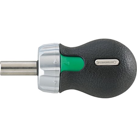 STAHLWILLE TOOLS 1/4 " Ratcheting screwdriver bit holder internal hex D 6, 3 (1/4 ") L.95 mm 18120002